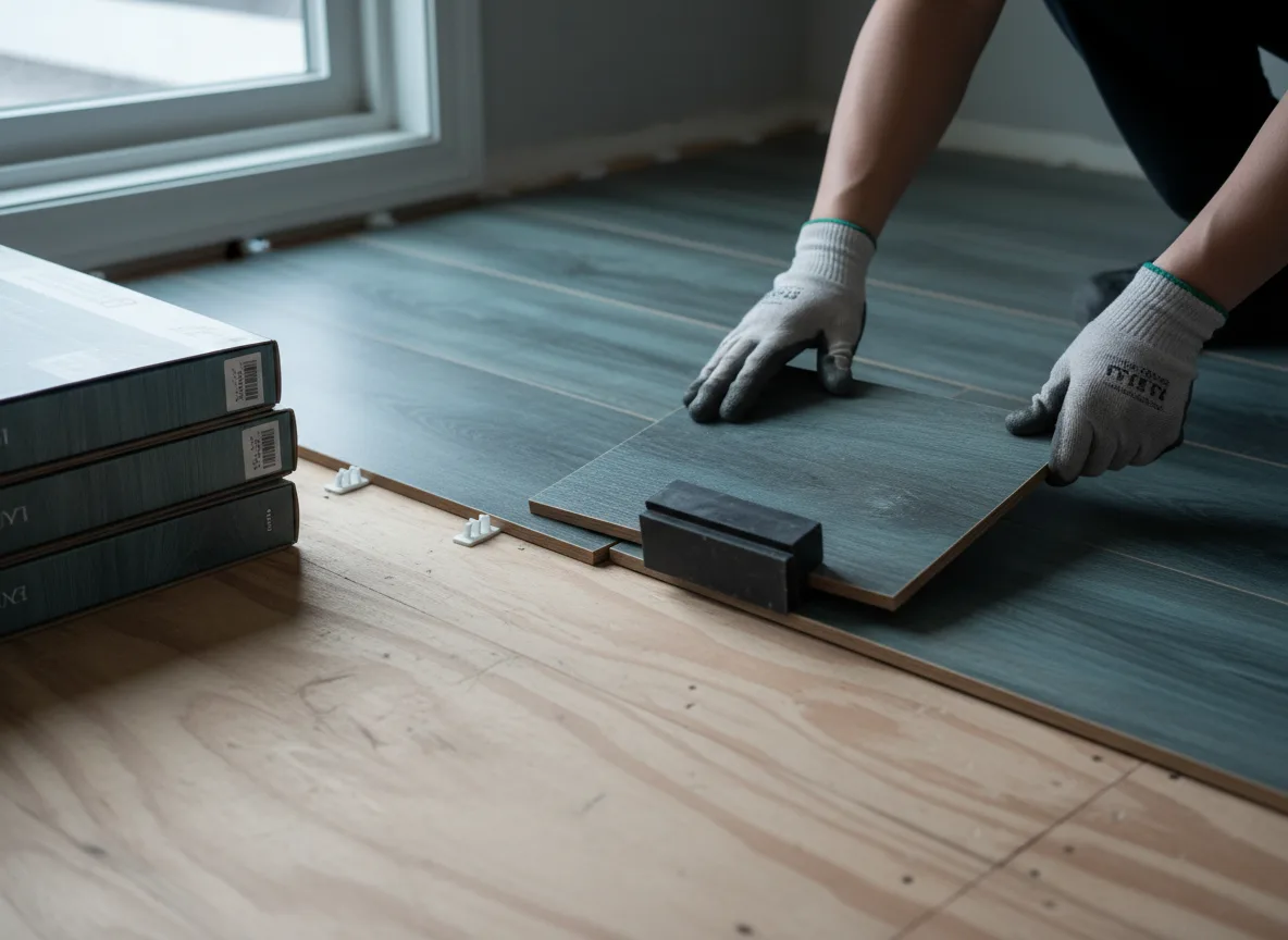 Luxury Vinyl Plank Installation company in Curran, MI